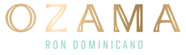 Wordmark logo of Ozam Rum.